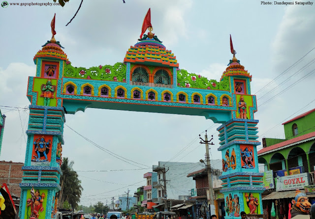 Welcome Gate of Maa Taratarini Temple, Berhampur, Odisha