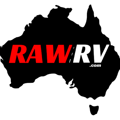 Raw RV logo caravans and motorhomes Australia 