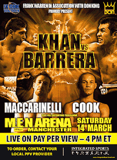 Watch Khan vs Barrera Live Streaming