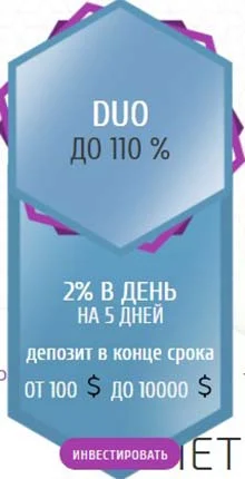 Инвестиционные планы Financ Liberty LTD 2