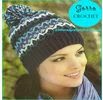 Gorro crochet con pompon