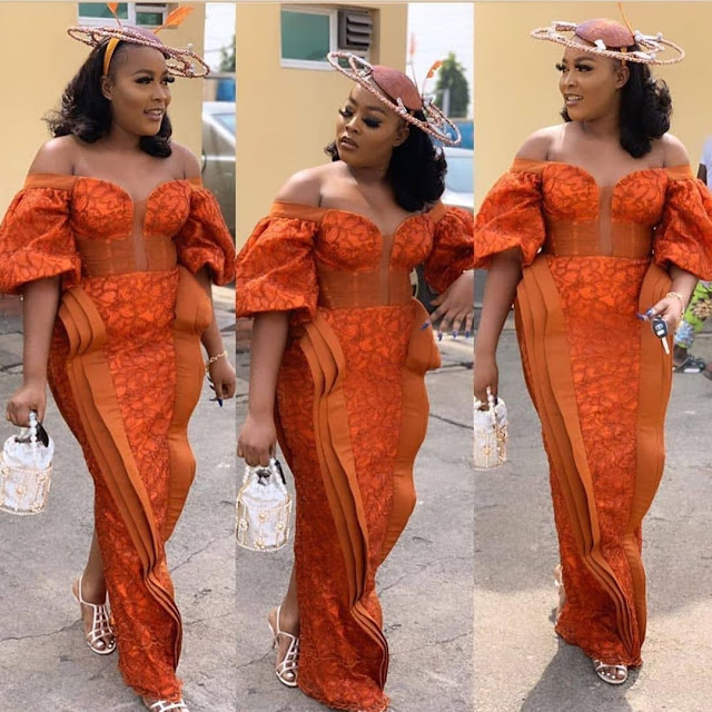 Latest Lovely Asoebi Gown Styles