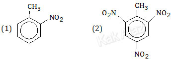 Rumus struktur senyawa turunan benzena, soal UN 2017