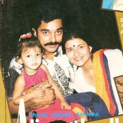 Shruti Haasan's Childhood& family