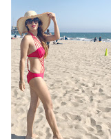 Neha Malik Looks stunning In Red Bikini In Los Angeles (1).jpg