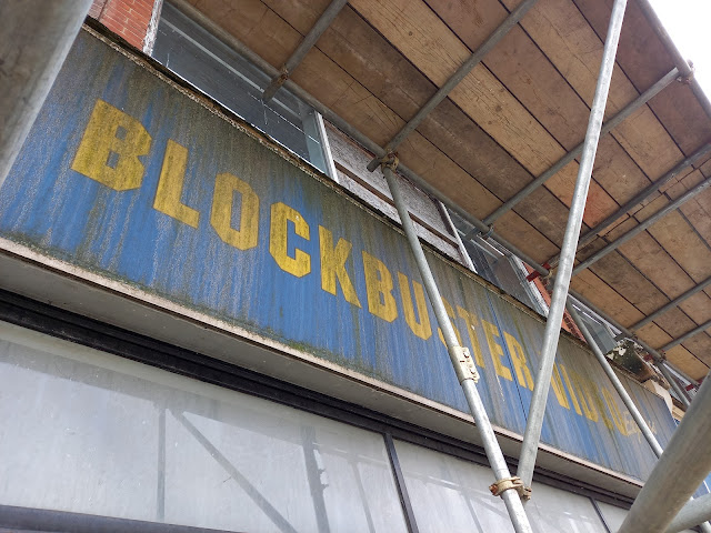 Blockbuster Video Express store in Westcliff-on-Sea, Essex (April 2023)