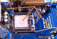 memasang processor