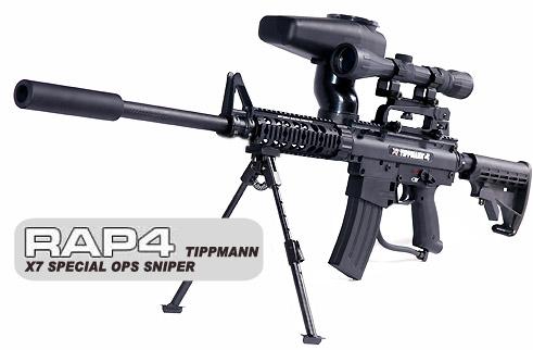Rap4 Tippmann x7 special ops sniper Sniper Sniper Wallpaper