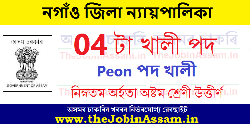 Nagaon Judiciary Recruitment 2023