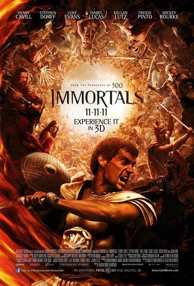 Immortals DVDR NTSC Español Latino ISO Descargar 2011