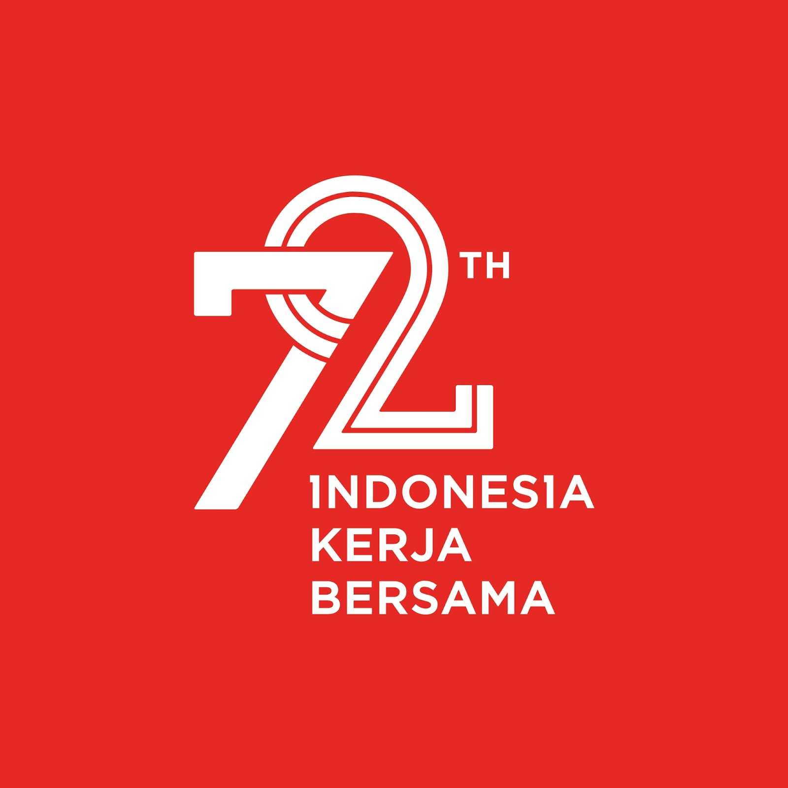 Download Logo Vector Resmi 72 Tahun Indonesia Kerja 