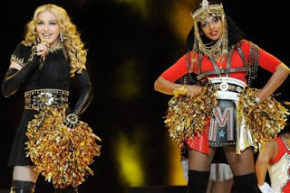 celebrity gossip madonna was surprised when m.i.a. showed middle finger