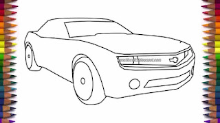 Toy car Easy Drawings