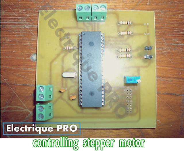 controlling stepper motor