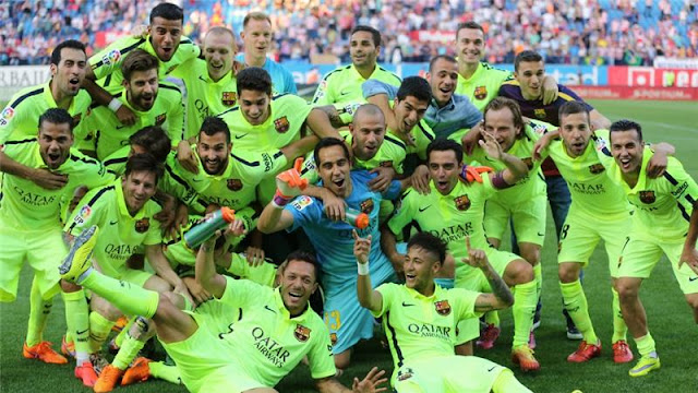  Barcelona crowned La Liga champions