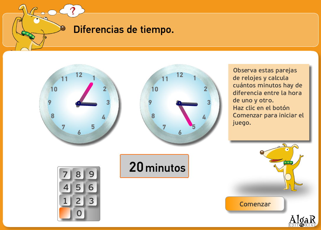 http://www.primerodecarlos.com/TERCERO_PRIMARIA/archivos/actividades_capicua_tercero/3/diferencia_tiempo.swf