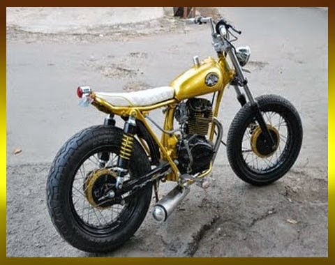  Modifikasi  Honda CB  100  Chopper   MyOtomotif