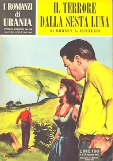 La copertina di Il terrore dalla sesta luna - Urania 5