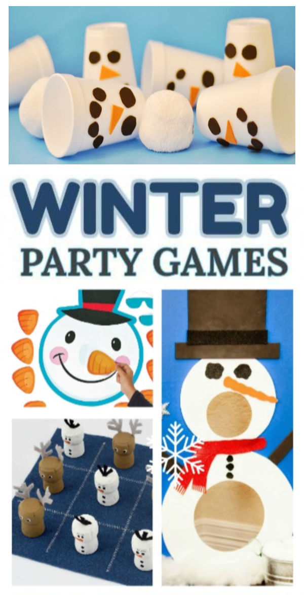 Fun & creative winter party games for kids.  30+ ideas great for the classroom! #winterparty #winterpartyideasforkids #winterpartygamesforschool #partygameskids #growingajeweledrose #activitiesforkids