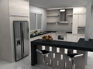 Minimalist small kitchen design