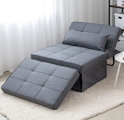 Modern Adjustable Backrest Sleeper Couch