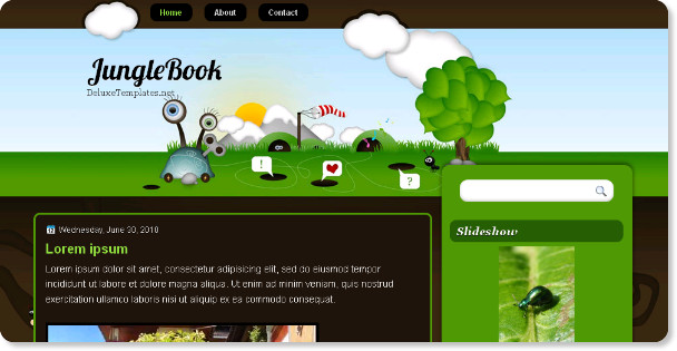 Jungle-Book-Blogspot-Template