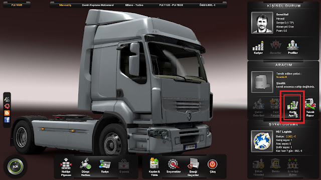 Euro Truck Simulator 2 Türkiye Yaması