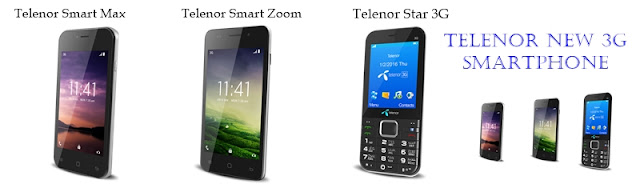 Telenor New 3G Smartphones