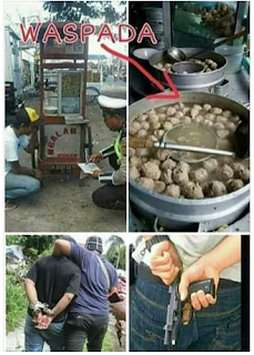 Waspada Bagi Yang Suka Makan Bakso Yang Dijual Pedagang Keliling - Cerita Lucu Pendek