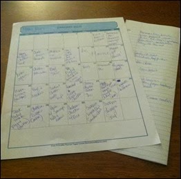 Many Waters January Menu Plan 2