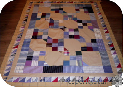 ProsperityStuff Quilts  That Little Shirt  Quilt  Top