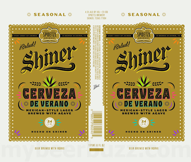 Shiner Working On Cerveza De Verano Mexican-Style Lager 24oz Cans