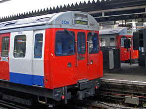 Circle line at Edgware Road