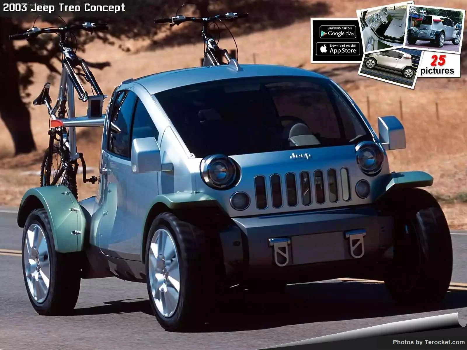 Hình ảnh xe ô tô Jeep Treo Concept 2003 & nội ngoại thất