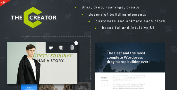 Download The Creator - Visual Page Builder for WordPress