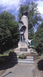 French Soldiers on the Battle of Wagram Monument