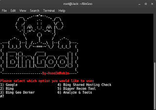 Install Tools BinGoo Dork Scanner di Kali Linux