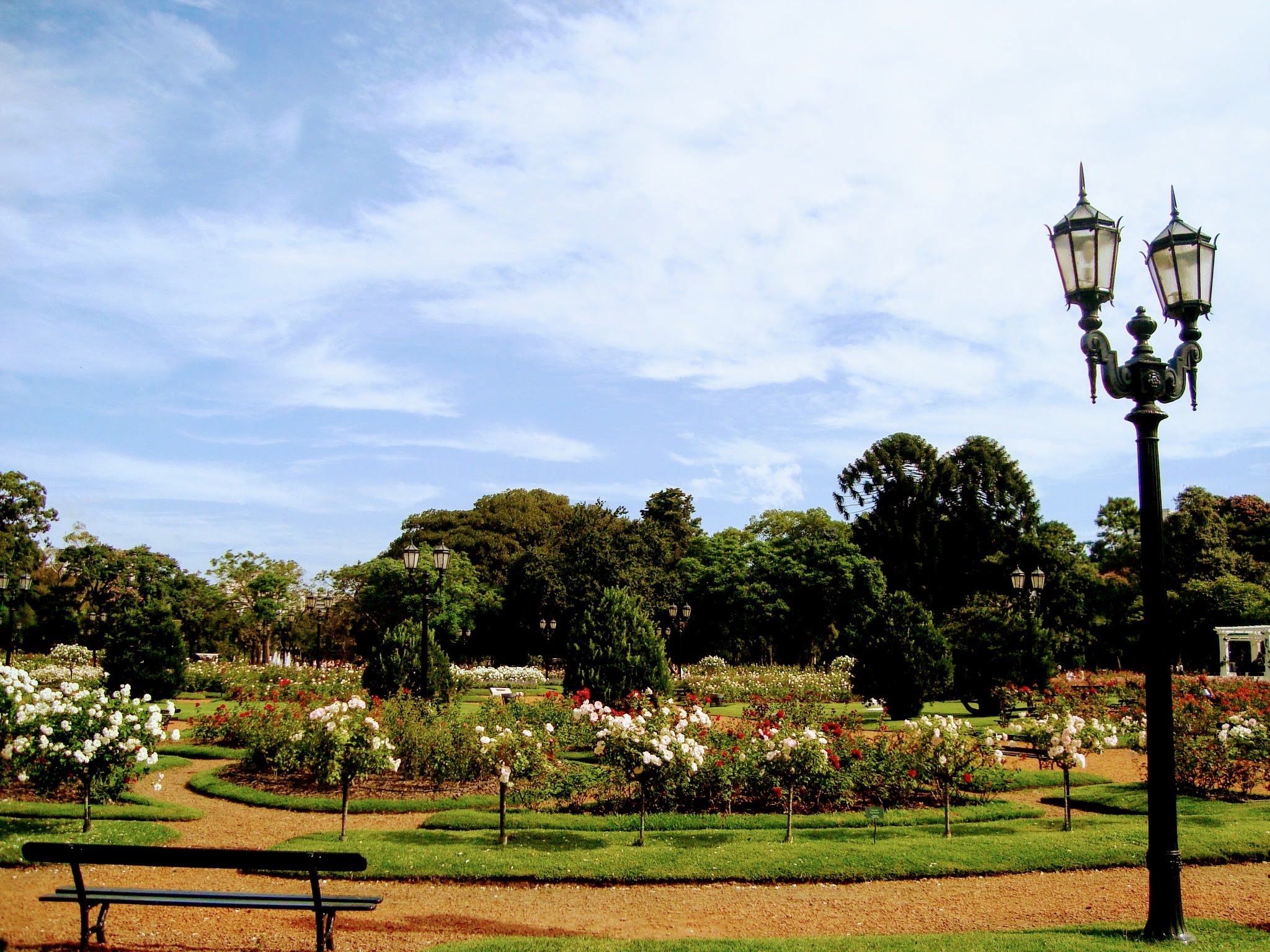El Rosedal - um belo jardim de Buenos Aires