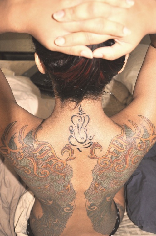 Back Tattoos As Fashion