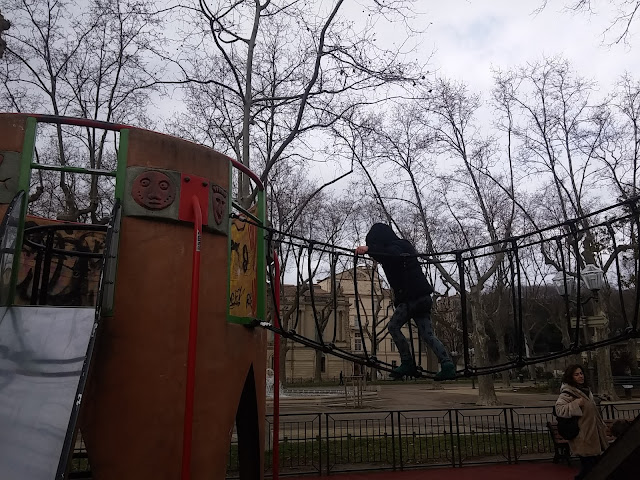 Le parc de la Musique à Montpellier