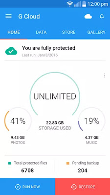 G Cloud Backup APK Latest Version Free Download For Android