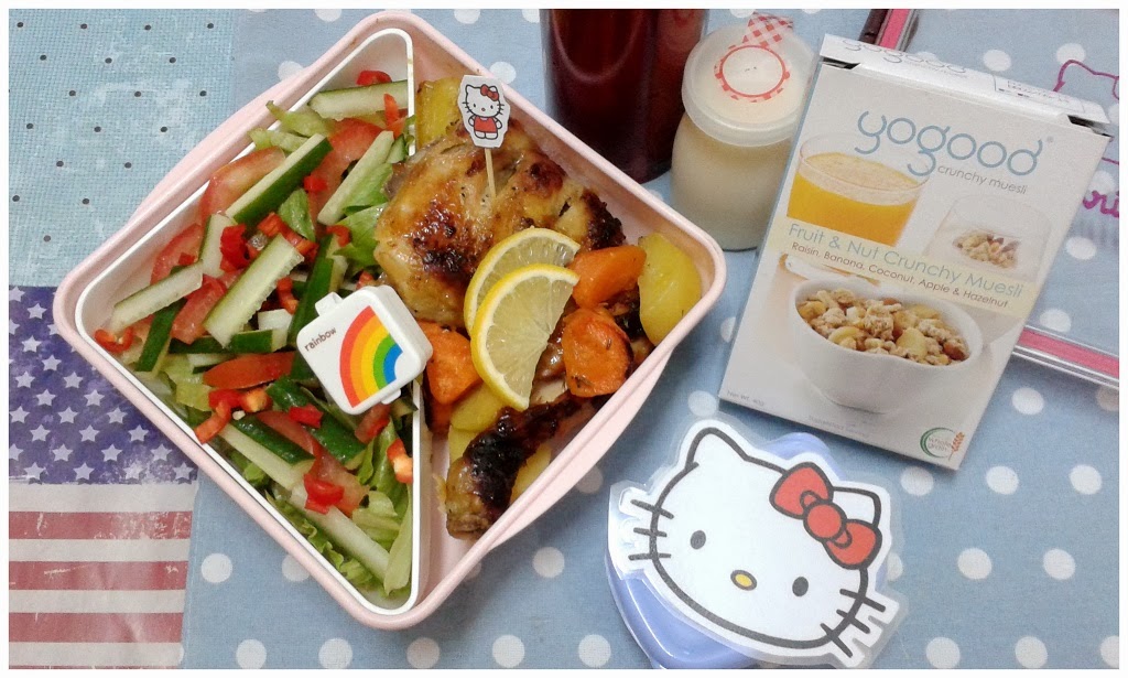 Satu Sisi Dunia: Chicken and Potato Fiesta Bento