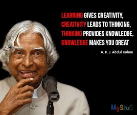 Thoughts Of Apj Abdul Kalam About Education