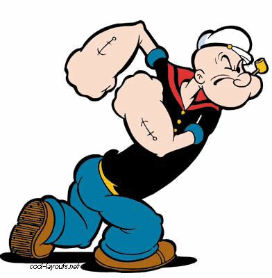 Cartoon popeye 