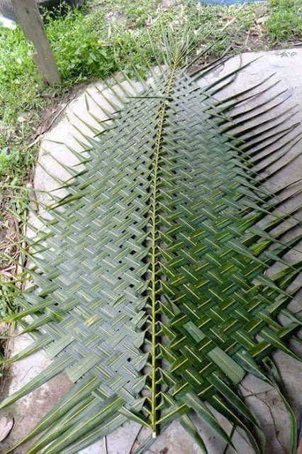 kerajinan tangan dari janur daun kelapa Blog Ely setiawan