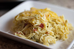 Crock Pot Spicy Cheesy Chicken Spaghetti, Chasing Saturdays