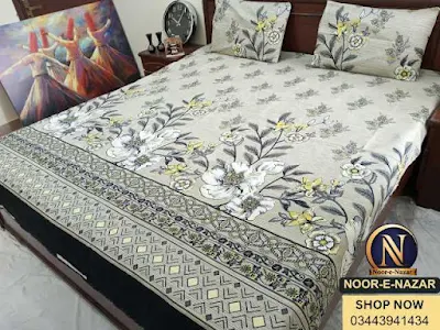 King Size Cotton Satin Bed Sheets Online | d4