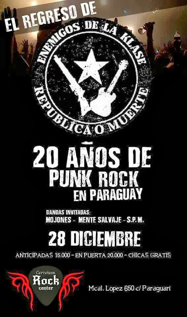 20 años de punk rock en Paraguay