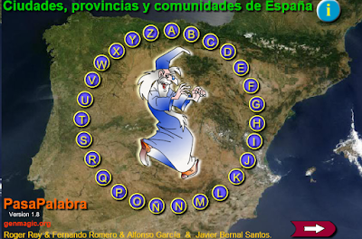  Pasapalabra ciudades, provincias y comunidades