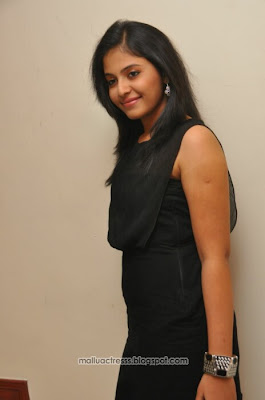 Anjali hot in black skirt stills